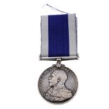 Two Royal Naval, Long Service and Good Conduct Medal, George V, named to '187418 . M. Burgess. A.