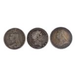 British and world coins, a small quantity, including British silver Crowns (4), German 5-Marks (