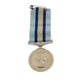 Royal Observer Corps Medal, named to 'Observer E. G. Bunn'.