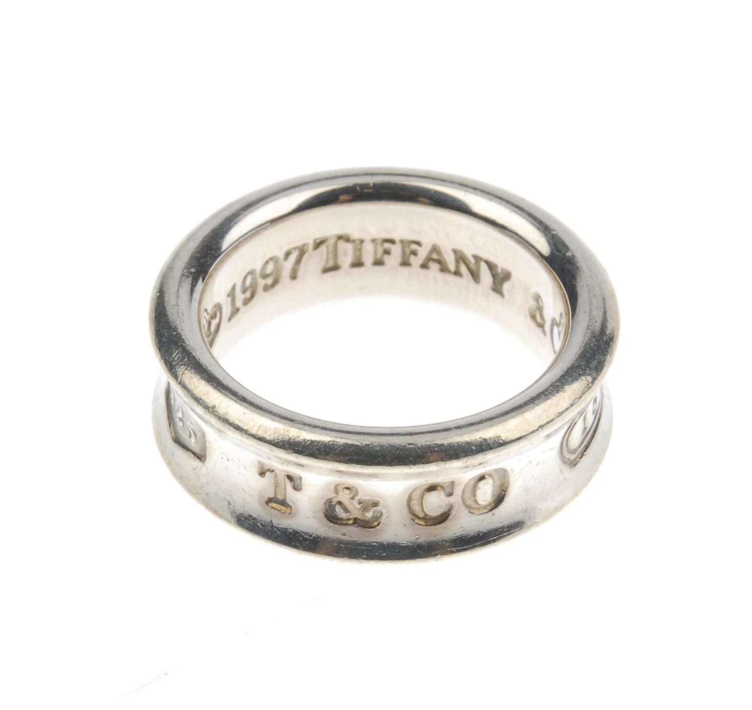 TIFFANY & CO. - a ring. Designed as a concave band ring stamped '925 T & CO 1837.' Stamped 1997 - Image 2 of 2