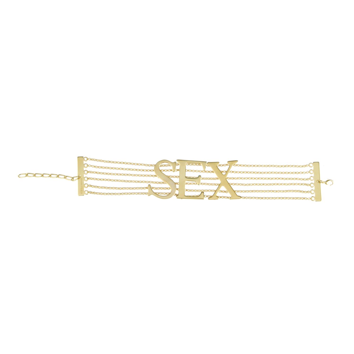 DOLCE & GABBANA - a choker. Crafted from polished gold-tone hardware, featuring six rows of chains