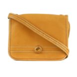 HERMÈS - a vintage Sac Besace handbag. Crafted from caramel epsom grained leather, featuring a