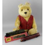 A selection of assorted items, to include Steiff limited edition teddy bear, a collection of 00