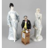 Five Royal Doulton figurines, comprising 'Susan' HN3050, 'Becky' HN 2740, 'Boudoir' HN2542, '