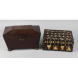 A collection of assorted items, to include a mantel clock within arch shaped brass case, a 19th