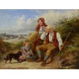 English School, mid 19th century, manner of James Hardy, Junior, (1832-1889), oil on panel, a