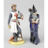Two Royal Doulton figurines, comprising Richard The Lionheart HN 3675, 10 (25.5cm) high, and The