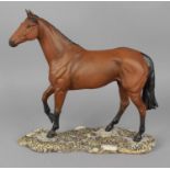 A Royal Doulton 'Red Rum' numbered limited edition horse study, modelled by J G Tongue, 12.5 (