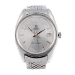 OMEGA - a gentleman's Seamaster bracelet watch. Stainless steel case. Reference 166.067. Signed