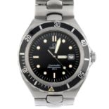 OMEGA - a gentleman's Seamaster Professional 200M bracelet watch. Stainless steel case with