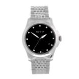 GUCCI - a lady's 126.5 bracelet watch. Stainless steel case. Reference 126.5, serial 15123574.