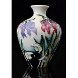A Moorcroft Pottery vase decorated in the Alpine Meadow pattern designed by Nicola Slaney,
