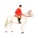 A Beswick Huntsman, dapple grey horse, model 1501,