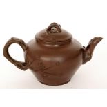 A Chinese Yixing teapot,