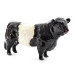 A Beswick Galloway Bull - Belted, model 1746B,