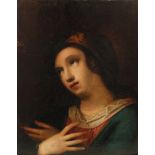 FOLLOWER OF CARLO DOLCI (1618-1686) - The Penitent Magdalede', oil on panel, framed,