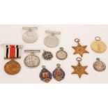 A First World War medal pair to 43324 Pte. H.