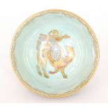 A 1930s Wedgwood Ordinary Lustre bowl designed by Daisy Makeig Jones,