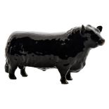 A Beswick Aberdeen Angus bull, model 1562 Approved by the Aberdeen Angus Cattle Society,