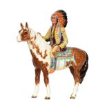 A Beswick Mounted Indian, model 1391,