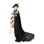 A large Royal Worcester limited edition figure of H.