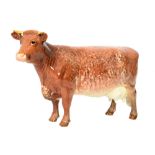 A Beswick Dairy Shorthorn Cow, Ch Eaton Wild Eyes 91st, model 1510,