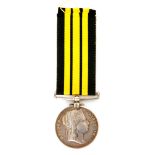 An Ashantee Medal 1873-74 to 20.22 Sergeant F.