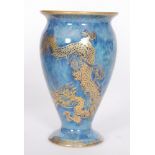 A 1920s Wedgwood 'Ordinary Lustre' vase of inverted baluster form designed by Daisy Makeig Jones