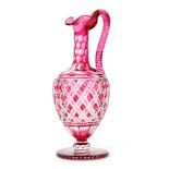 A late 19th Century Stourbridge claret jug possibly by Richardson,