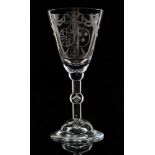 An 18th Century marriage goblet circa 1750,