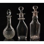 A late 18th Century miniature decanter circa 1800,