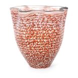 A later 20th Century Kosta Boda Artists collection glass by Ulrica Hydman-Vallien decorated with