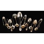 A parcel lot of Georgian and later hallmarked silver to include 27 teaspoons,