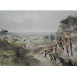 JOHN COOKE BOURNE (1814-1896) - 'View from the Tunnel, Box', lithograph, published circa 1840,