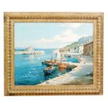 W.McGREGOR (1884-1996) - 'Mevagissy Harbour',oil on canvas, signed, framed, 60cm x 76cm 'A.D.