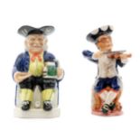 Two boxed Kevin Francis limited edition character jugs comprising Vic Schuler,