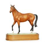 A limited edition Royal Worcester model of Nijinsky modelled by Doris Lindner, number 31 of 500,