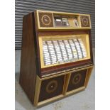 A Rowe AMI 200 Selection Stereo jukebox, Model R-87, height 135cm, width 105cm, keys present, S/D.