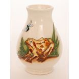 A Moorcroft Pottery vase decorated with