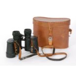 A pair of Barr and Stroud cased field binoculars.