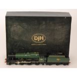 A 4-6-0 O gauge Tasmania locomotive and tender No 45569 in green livery by DJH models,