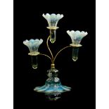 A late 19th Century epergne, possibly Stuart & Sons,