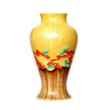 Clarice Cliff - Acorns - A large shape 14 Mei Ping vase,