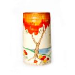 Clarice Cliff - Taormina - A shape 566 vase circa 1936,