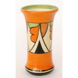 Clarice Cliff - Double V - A shape 204 vase circa 1929,