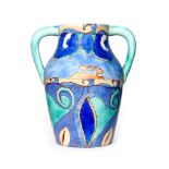 Clarice Cliff - Inspiration Persian - A twin handled Lotus jug circa 1930,