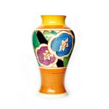 Clarice Cliff - Gardenia (Orange) - A shape 14 Mei Ping circa 1931,