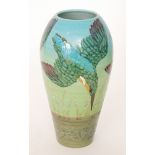 Sally Tuffin - Dennis China Works - A contemporary vase of high shouldered form decorated with