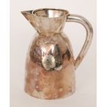 Christopher Dresser - Elkington & Co - An early 20th Century electroplated nickel wine jug model