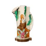 Clarice Cliff - Alton (Brown) - A shape 469 Liner vase circa 1933,